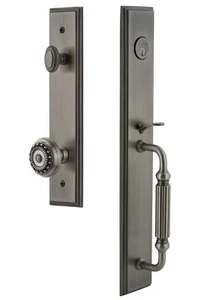 Grandeur 849121 Hardware Carre einteiliges Griffset mit F & Grip Parthenonknopf, - Bild 1 von 1