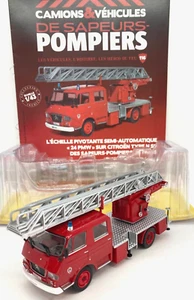 GC4776 IXO 116 CITROEN TYPE NSP GD ECHELLE 24PMW SAPEUR POMPIER PARIS ESPA1 1/43 - Bild 1 von 5