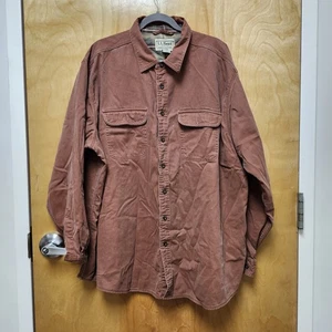 LL Bean Gr. XXXL-R Knopfleiste Flanell gefüttert Hurricane Hemd MS96 - Bild 1 von 9