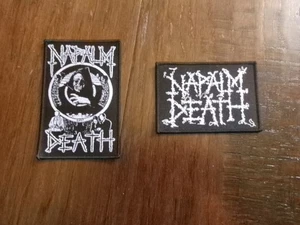2 Napalm Death Patches - Picture 1 of 1