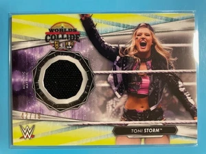 Toni Storm – 2021 Topps WWE – Mat Relic #MR-TS Citrine parallel 42/75 - Picture 1 of 2