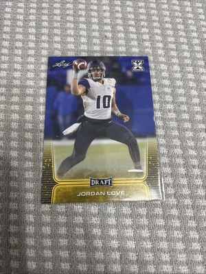 2020 Leaf Draft - Jordan Love #11 Gold (RC) - Image 1 of 2