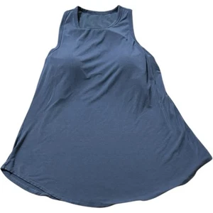 Sujetador Shebird Tank Mujer Gris Medio Azul The Freedom Racerback Incorporado Talla 2 - Imagen 1 de 8
