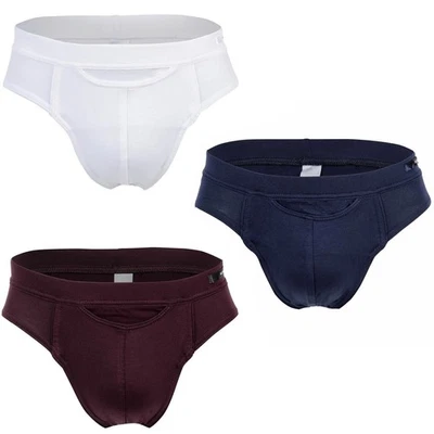 Hom Slip Hombres - Comodidad Mini Breve HO1, Tencel Suave, Ropa,Monocromo - Imagen 1 de 4