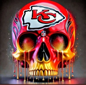 2-PACK KANSAS CITY CHIEFS FOOTBALL 4in. STICKERS - Picture 1 of 1