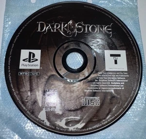 Dark Stone Sony Playstation PS1 Black Label nur Disc sauber 💿 getestet & funktioniert - Bild 1 von 2