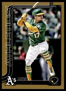 2025 Topps Update LUIS URIAS GOLD 265/2025 #US334 OAKLAND ATHLETICS - Picture 1 of 2