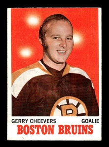1970-71 Topps #1 Gerry Cheevers - EX - Picture 1 of 2