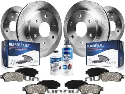 Front Rear Rotors Brake Pads Set for Chevy Silverado Tahoe GMC Sierra 1500 Yukon Foto 1 de 4