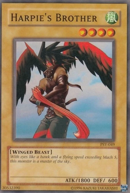 Harpie's Brother - PSV-049 - Common - Unlimited Edition Lightly Played Pharaohs  - Image 1 of 1