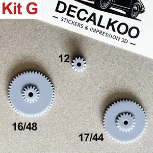 [Kit G] Repair Gears – Speedometer AUDI, BMW E30, MERCEDES (VDO & Motometer) - Bild 1 von 2
