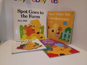 Lot of 4 Spot Books by Eric Hill - Kids Picture & Lift A Flap Books Good Cond - Picture 1 of 7