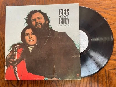 Kris Kristofferson/Rita Coolidge Full Mood 33RPM 12" Vinyl LP 1973 Excellent - Image 1 of 4
