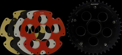 SS Edge 后驱动链轮带彩色插入 42T Ducati Multistrada 1100 07-09 — 第 1/4 张图片