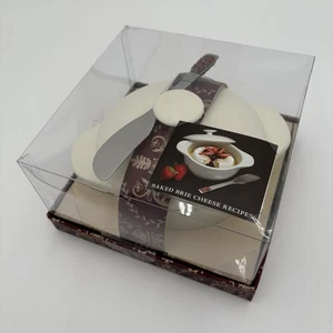 NEU Wild Eye Designs Brie Käse Bäcker zweiteiliges handgefertigtes Set - Bild 1 von 5