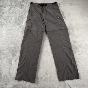 Patagonia Pants Mens Small Gray Nylon Hiking Convertible Belted Elastic - Picture 1 of 16