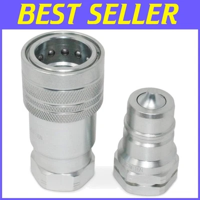 Agricultural Hydraulic Coupler Set, 1" NPT Thread,  5675 - Image 1 of 4