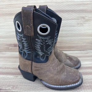 SMCKY Mädchen Cowgirl Stiefel Western Größe 9 Brauntöne Stil 3243C - Bild 1 von 9