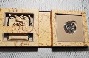 2004 Lewis & Clark Coin & Pouch Set Proof Silver Dollar & American Indian Pouch  - Picture 1 of 16