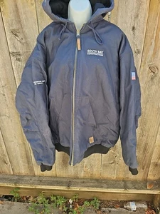 Berne Heritage Duck Hooded Active Work Jacket HJ51ND Mens Size XLR - Picture 1 of 20