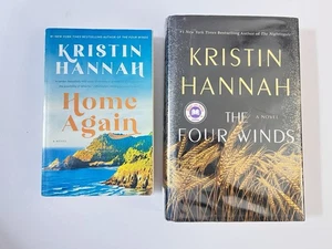 Lot Of 2 Kristin Hannah Books: The Four Winds & Home Again (HC, PB) - Bild 1 von 10
