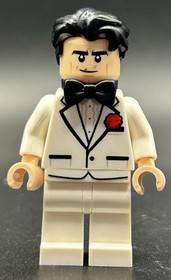 LEGO Batman Movie Bruce Wayne White Tuxedo Minifigure (70909 Batcave Break-In)