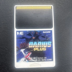 PC Engine Darius Plus Japan Import  Hucard Only Tested - Picture 1 of 2