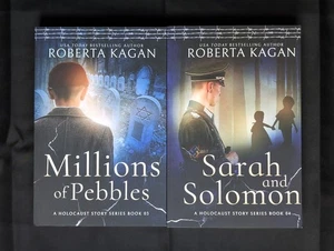 Lot Of 2 Roberta Kagan Books Holocaust Story 3-4 Sarah Solomon Millions Pebbles - Bild 1 von 9