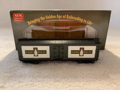 Roundhouse #84601 HO Scale Alderney Diary 40' Wood Milk Car #101 - Image 1 of 4