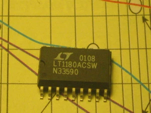 1pcs  LT1180ACSW 5V RS232 DUAL DRIVER/RECEIVER  Linear Tec. - Imagen 1 de 1
