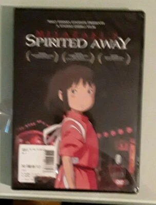 hayao miyazaki's  SPIRITED AWAY    DVD NEW  small shrinkwrap tear - Image 1 of 2