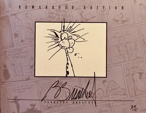 Libro completo firmado por Berke Breathed Outland Biblioteca Bill the Cat remarcado #/100 - Imagen 1 de 2