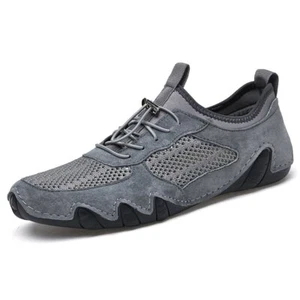 Men's Casual Shoes Mesh Sneaker Fashion Outdoor Lightweight Walking FlatLoafers - Picture 1 of 21