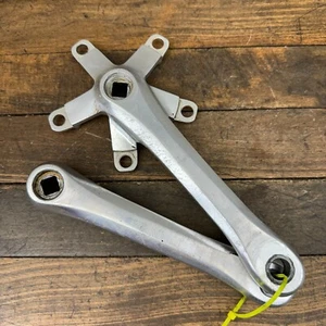 Vintage Sugino GP Crank Set Triple 172.5 mm 74 110 BCD MTB Road Tour Eroica 80s - Picture 1 of 15