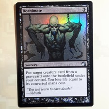 Reanimate FOIL - Premium Deck Series: Graveborn (Magic/mtg) NM/LP