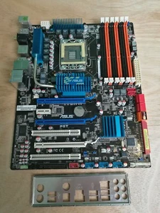 Asus P6T 1366 Intel X58 ATX DDR3 Mainboard Carte Mère Motherboard - Afbeelding 1 van 3