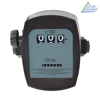 CONTALITRI FLUSSOMETRO PER POMPA TRAVASO GASOLIO E DIESEL - Image 1 of 2