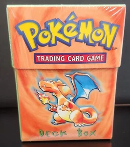 1999 Charizard Deck Box WOTC Pokemon - FACTORY SEALED - Picture 1 of 6