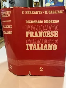 1974 Dizionario Moderno Italiano Francese-Francese Italiano - Picture 1 of 6