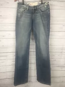 JOE'S JEANS Vintage Series 1971 Denim Damen Größe 25 Distressed Blumenmuster Tasche - Bild 1 von 8