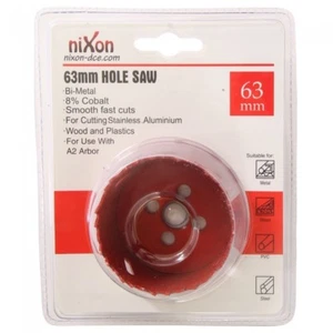 63mm Bi-Metal Hole Saw HSS Free Shipping - Picture 1 of 2