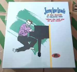 NEW Jerry Lee Lewis 18x CD box set At Sun Records Collected Works BEAR FAMILY - Imagen 1 de 9