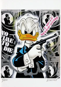 KENNART Kunst Grafik vom Original, Street Art, Pop Art, Bild, handsign.limitiert - Bild 1 von 2