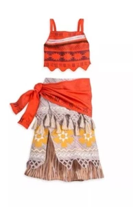 Disney Parks Moana Dress Up Costume Youth Size 9/10 NEW - Picture 1 of 5