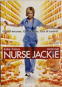 NURSE JACKIE SEASON FOUR – DVD, 2-DISC SET; REGION 4 : NEW FREE LOCAL POSTAGE - Picture 1 of 1