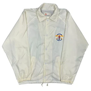Vintage 90s Kincardine Curling Club Shell Jacket Medium - Picture 1 of 5