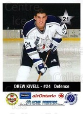 2000-01 Sudbury Wolves Police #21 Drew Kivell