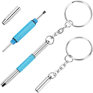 - Eyeglass Screwdriver Repair Kit Precision 3 in 1 Mini Screwdrivers Set Keychai - Picture 1 of 12