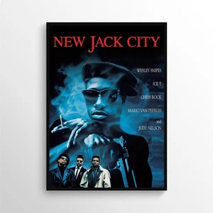 1991 NEW JACK CITY - Movie Film Poster Print - A3 A4 A5 - Home Decor/Wall Art - Picture 1 of 4