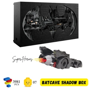 Batcave Shadow Box 3981 Teile Superhelden Bausteine Spielzeug Geschenkset - Bild 1 von 9